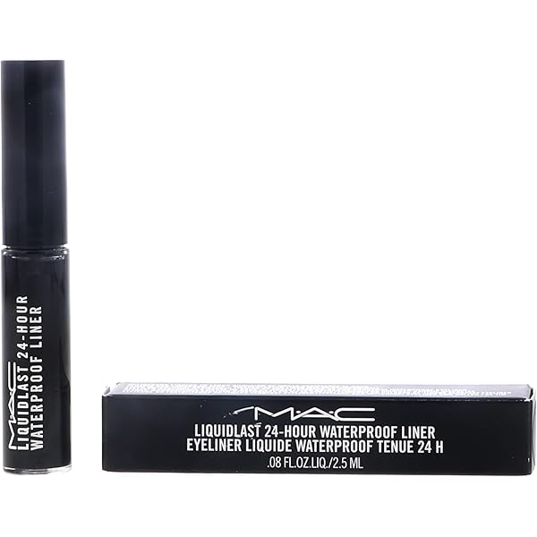 MAC Liquidlast 24-Hour Waterproof Liner #Point Black 2.5ml